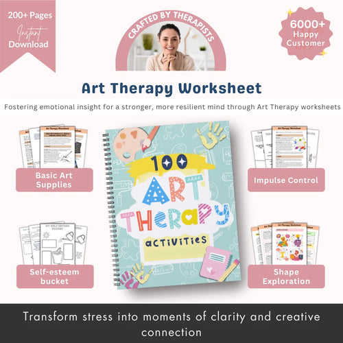 200+ Art Therapy Worksheets