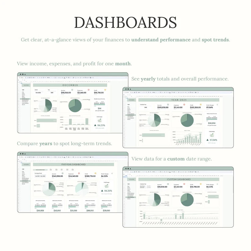 Aureline Easy Bookkeeping Planner